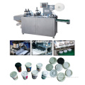 Thermoforming Plastic Disposable Paper Lid Making Machine